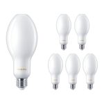 Mehrfachpackung 6x Philips TrueForce Core LED E27 HPL/SON Matt 18W 3000lm 300D - 840  | Ersatz für 80W