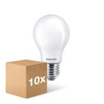 Mehrfachpackung 10x Philips Corepro LED Glühbirne E27 Birne Matt 7W 806lm - 840 Ersatz Für 60W
