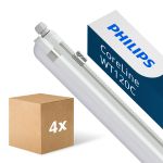 Mehrfachpackung 4x Philips LED Feuchtraumleuchte CoreLine WT120C Gen2 18/32W 2700/4500lm - 840  | 120cm