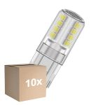 Mehrfachpackung 10x Ledvance Performance LED Kapsel Klar G9 2.6W 320lm - 840 Kaltweiß | Ersatz Für 30W