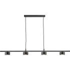 Nordlux Pendelleuchte Rail Clyde 20W 827 350lm 120D Schwarz - Metall | Dimmbar
