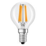 Ledvance Classic LED E14 Poire Filament Claire 4.2W 470lm - 927- | Meilleur rendu de couleur - Dimmable - Remplacement 40W
