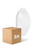 Lot 5x Ledvance Surface Circulaire 250 Blanc 13W 920lm - 830  | avec Sensor - IP44 - Remplacement 2x13W