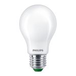 Philips MASTER LED Ampoule Ultra Efficient E27 Poire Dépolie 4W 840lm - 830 Blanc Chaud | Équivalent 60W