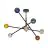 Ledvance Decor Bulle Échantillon Suspension Luminaire Multicolore | Convient pour 6X E27