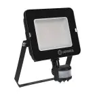 Ledvance Projecteur LED Compact Noir 50W 5000lm 100D - 840  | IP65 - Symétrique - Détecteur de mouvement et de lumière
