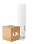 Lot 10x Philips CorePro PL-C LED 9.5W 1100lm - 840 Blanc Froid | 4 Broches - Remplacement 26W