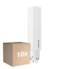 Lot 10x Philips CorePro PL-C LED 5.5W 660lm - 840 Blanc Froid | 4 Broches - Remplacement 13W