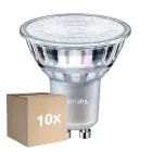 Lot 10x Philips MASTER Value Spot LED GU10 PAR16 3.7W 365lm 60D - 930 Blanc Chaud | Meilleur Rendu De Couleur - Dimmable - Remplacement 50W
