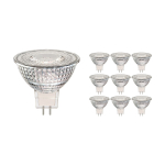 Lot 10x LED Spot G53LED Spot 12V GU5.3 7.5W 830 60D 621lm | Dimmable - Blanc Chaud - Équivalent 50W