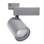 Spot LED sur rail 3 phases Spot Gris 35W 3200lm 36D - 940 | Meilleur rendu de couleur