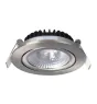 LED Inclinable Spot Argent Ronde 6W 550lm 60D - 927 Blanc Très Chaud | 85mm - IP54 - Dimmable - Meilleur Rendu De Couleur